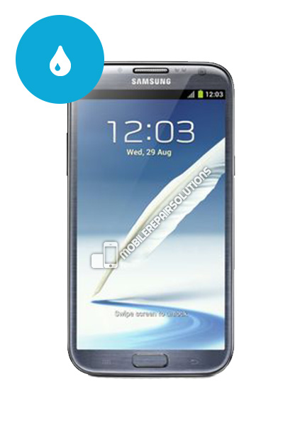 Samsung-Galaxy-Note-2-Vochtschade-Behandeling